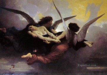 天に運ばれた魂 リアリズム天使 ウィリアム・アドルフ・ブーグロー Oil Paintings